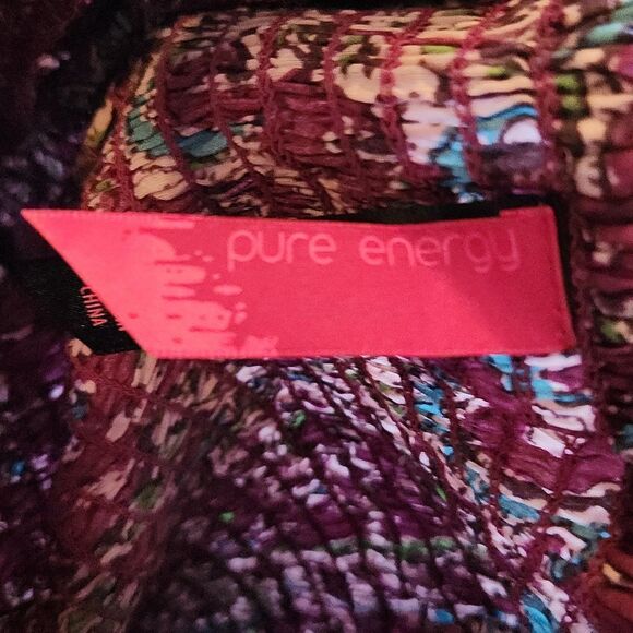 Pure Energy Strapless Dress - Burgundy and Floral - Picture 5 of 6